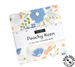 Peachy Keen Charm Pack by Moda