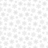 Blank Quilting Morning Mist VIII Snowflakes White on White