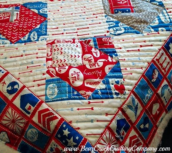 Airmail Envelope Quilt Part 4