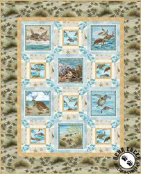 Turtle March II Free Quilt Pattern