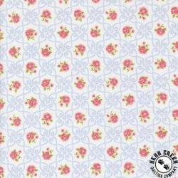 Moda Memory Lane Small Floral Off White