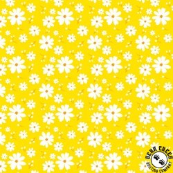 Benartex Delightful Daisies Daisy Love Yellow Benartex Delightful Daisies Daisy Love Yellow