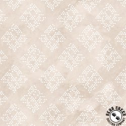P&B Textiles Le Jardin Diamond Ecru/White P&B Textiles Le Jardin Diamond Ecru/White