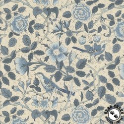 Moda Sacre Bleu Oiseaux Pearl/French Blue Moda Sacre Bleu Oiseaux Pearl/French Blue