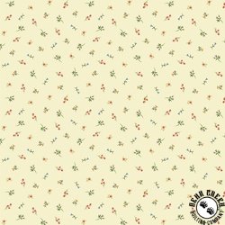Windham Fabrics Lily Floral Spritz Ivory Windham Fabrics Lily Floral Spritz Ivory