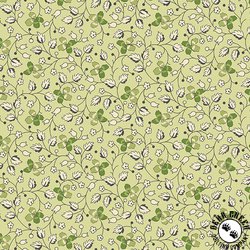 Andover Fabrics Little Clover Creeping Clover Grellow