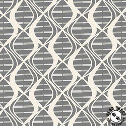 Blank Quilting Science Lab Geometric Dark Gray