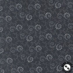 Moda Bluebird's Nest Swirls and Twirls Blue