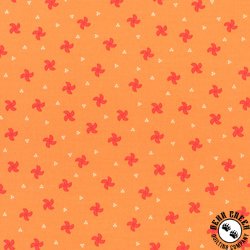 Moda Laguna Sunrise Pinwheel Orange