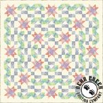 Milan Marble Glass Flowers Free Quilt Pattern by P&B Textiles