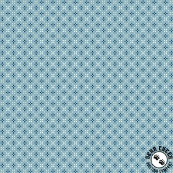 Andover Fabrics Cozy House Grandma's Stitches Chambray Andover Fabrics Cozy House Grandma's Stitches Chambray