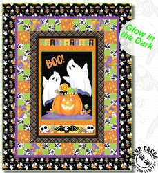 Glow Ghosts Free Quilt Pattern