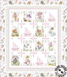 Enchanted Seas Mermaids Free Quilt Pattern