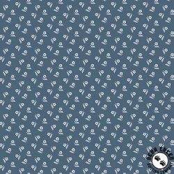 Riley Blake Designs Serenity Blues Tiny Floral Navy