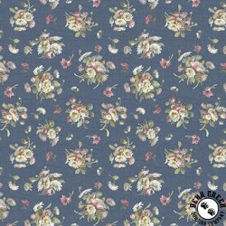 Marcus Fabrics Wild Flowers Petite Floral Blue Marcus Fabrics Wild Flowers Petite Floral Blue