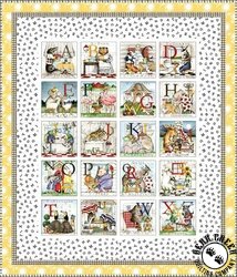 Hungry Animal Alphabet Free Quilt Pattern