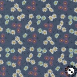 Moda Seaglass Summer Beach Asters Indigo Sea Moda Seaglass Summer Beach Asters Indigo Sea