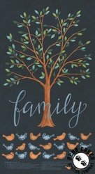 Moda Family Tree Panel Night Sky Moda Family Tree Panel Night Sky