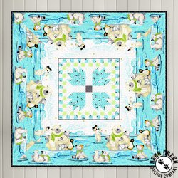 Burr the Polar Bear - Polar Bear Party Free Quilt Pattern