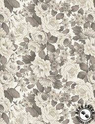 Wilmington Prints Blackberry Bramble Packed Floral Ivory Tonal Wilmington Prints Blackberry Bramble Packed Floral Ivory Tonal