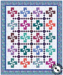 Fenced Windmills Quilt Pattern