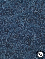 Wilmington Prints Del Mar Batiks Diagonal Vine Navy