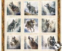 QT Fabrics Running with the Pack Picture Patches Block Panel QT Fabrics Running with the Pack Picture Patches Block Panel