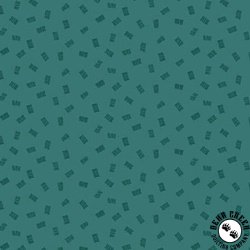 Andover Fabrics Moody Hues Chunks Teal Green