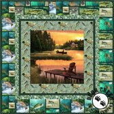 Lakeside Reflections Free Quilt Pattern by SPX Fabrics