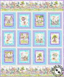 Whiskerville Block Party Free Quilt Pattern