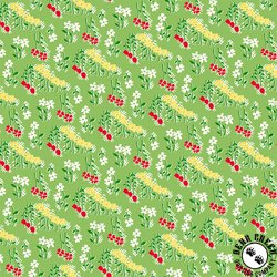 Windham Fabrics Garden Party Flower Field Green Windham Fabrics Garden Party Flower Field Green