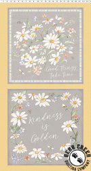 Clothworks Daisy Field Panel Block Panel Clothworks Daisy Field Panel Block Panel