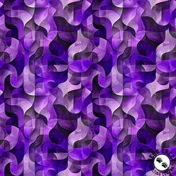 QT Fabrics Solstice Kaleidoscope Geo Purple QT Fabrics Solstice Kaleidoscope Geo Purple