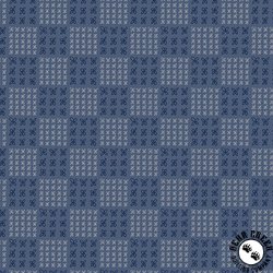 Andover Fabrics Conway Cottage Flower Box Blue Andover Fabrics Conway Cottage Flower Box Blue