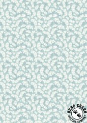 Lewis and Irene Fabrics Honey Sweet Cow Parsley Blue Lewis and Irene Fabrics Honey Sweet Cow Parsley Blue