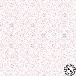 P&B Textiles Yours Truly Dotted Scrolls Light Pink P&B Textiles Yours Truly Dotted Scrolls Light Pink