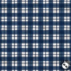 P&B Textiles Farmhouse Americana Patriotic Plaid Navy P&B Textiles Farmhouse Americana Patriotic Plaid Navy
