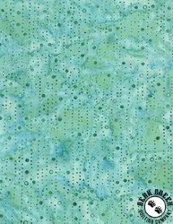 Wilmington Prints Polaris Batiks Falling Dots Teal