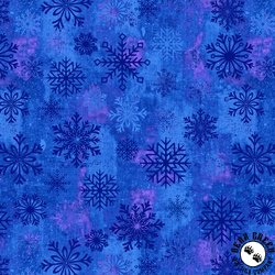 Studio E Fabrics Snowburst 108 Inch Wide Backing Fabric Snowflake Toss Admiral Studio E Fabrics Snowburst 108 Inch Wide Backing Fabric Snowflake Toss Admiral