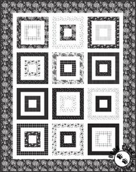 Black Tie Around the Block Free Quilt Pattern