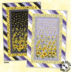 Sunflower Sunrise Free Quilt Pattern