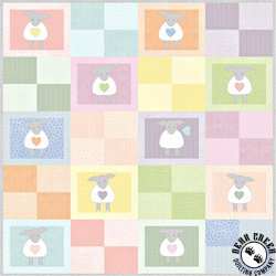 Little Lambies Woolies Flannel Free Quilt Pattern