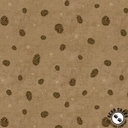 P&B Textiles Bigfoot Country Pinecone Toss Brown P&B Textiles Bigfoot Country Pinecone Toss Brown