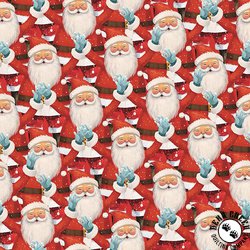 Blank Quilting Comfort and Joy Santa Red Blank Quilting Comfort and Joy Santa Red