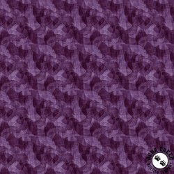 Blank Quilting Crescent 108 Inch Wide Backing Fabric Textured Arcs Purple