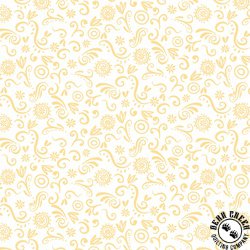 P&B Textiles Love, Teach, Inspire Notebook Doodles White/Yellow