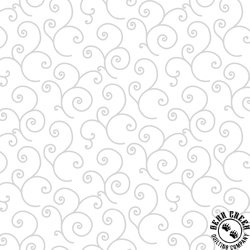 Maywood Studio Kimberbell Basics Scroll White on White Maywood Studio Kimberbell Basics Scroll White on White