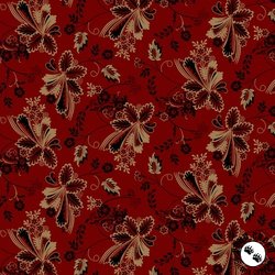Marcus Fabrics Dear Scarlet Davenport Wine Marcus Fabrics Dear Scarlet Davenport Wine