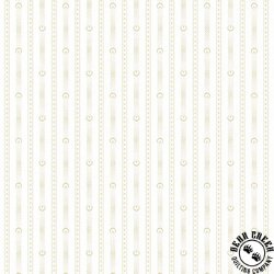 Andover Fabrics Latte Chain Stripe Cream