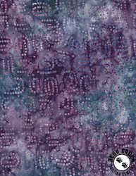 Wilmington Prints Violet Crush Batiks Dotty Dots Dark Purple